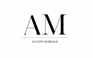 logo accent mariage