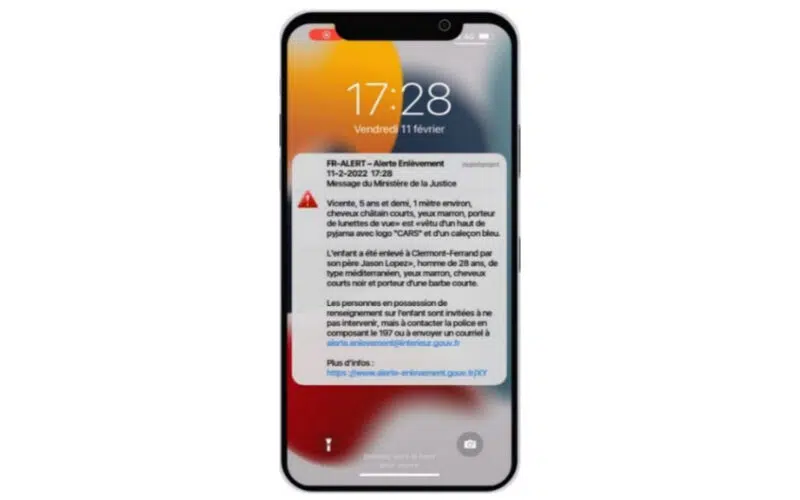 Fralert Alerte Enlèvement