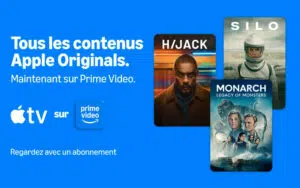 Apple TV est maintenant disponible dans Prime Video