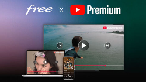 YouTube Premium chez Free
