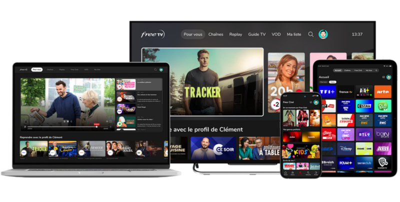 Interface free tv
